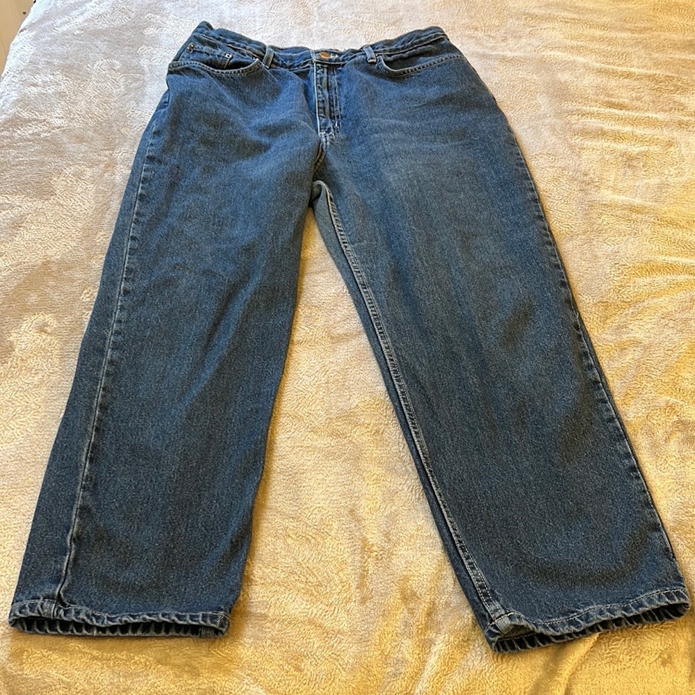 Vintage Bonjour blue women's mom jeans Size 18